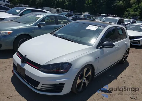 2017 Volkswagen Golf Gti Se 4-Door z USA, uszkodzony, nr VIN 3VW547AU2HM000642